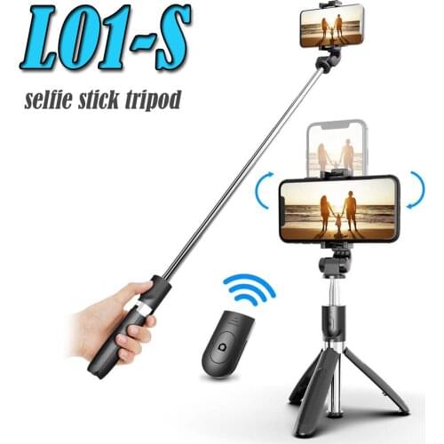 Cute Portable Foldable holder Bluetooth Selfie Stick Tripod With Wireless Remote control shutter for 4-6.5 " smart Phone