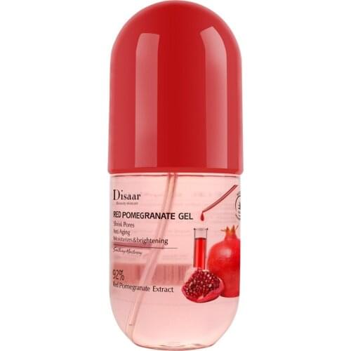 280ml Red Pomegranate Capsule Gel Skin Care Moisturizing Face Cream Shrink Pores Skin Acne Lighten Oil Control Repairing Gel