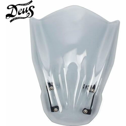 Windshield Windscreen with Mounting Bracket FZ MT 07 Wind Deflectors For Yamaha MT07 MT-07 FZ07 FZ-07 2013 2014 2015 2016 2017