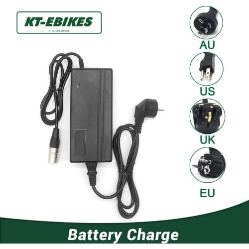 KT EU JAN AU D power High Quality Output 36V48V 2A 3A Li ion Battery Charger for DC2.1 Electrical Bicycle Bike