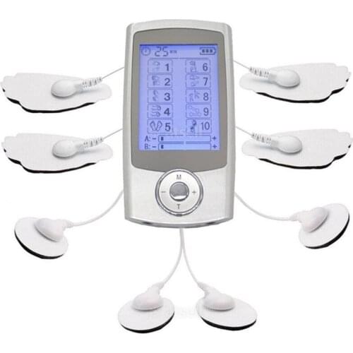 10 Modes Electric TENS Massager Digital Ems Body Healthy massage device meridian therapy massager machine Muscle Massageador