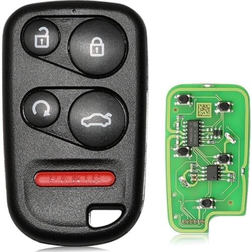 10PCS/LOT VVDI Xhorse XKHO03EN Universal Remote Key Fob With Remote Start & Trunk Button