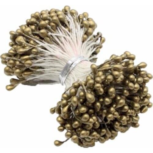 1300pcs 3mm Mini Stamen Matte Handmade Artificial Flowers For Wedding Party Home Decoration DIY Scrapbook Cake Craft Accessories