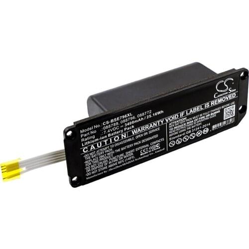 Cameron Sino 3400mAh Battery 088772 for BOSE Soundlink Mini 2 Batttery