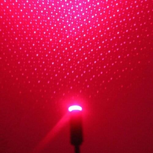 Car Welcome Light Usb Car Roof Starry Light Projector Car Voice Control Atmosphere Light Car Roof Starry LED Interior Decoration