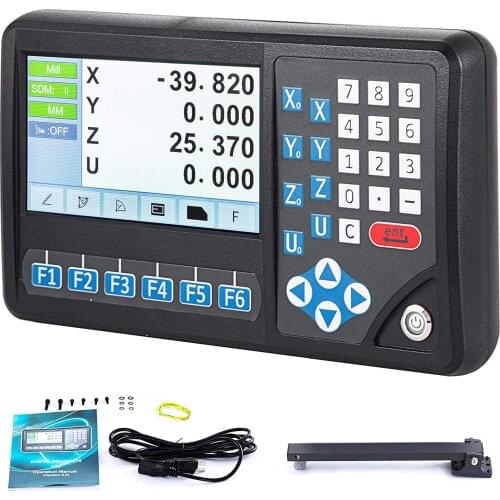 Ditron Large LCD Screen 4 Axis Digital Readout/DRO/LCD Display For Milling Boring Lathe Machines