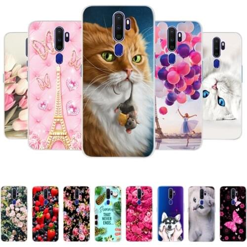 For OPPO A5 2020 Case Cute cartoon silicon Soft TPU Phone Back Cases Cover for OPPO A5 A9 OPPOA9 OPPOA5 A 5 9 2020 Cases bumper