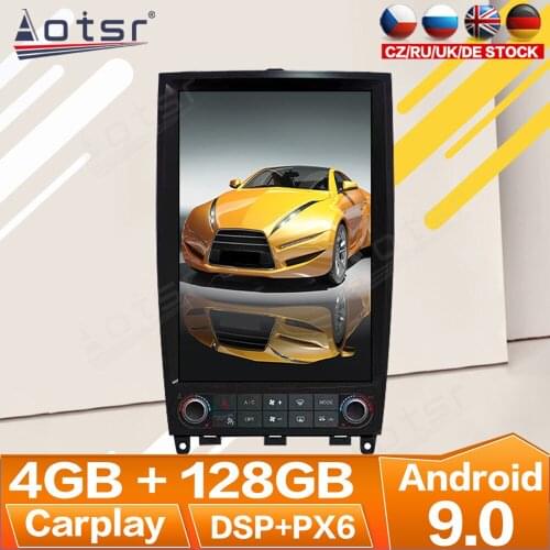 For Infiniti QX50 EX25 EX35 2009 2010-2019 Android Radio Multimedia Car Cassette Recorder Stereo Player Tesla GPS Navi Head Unit