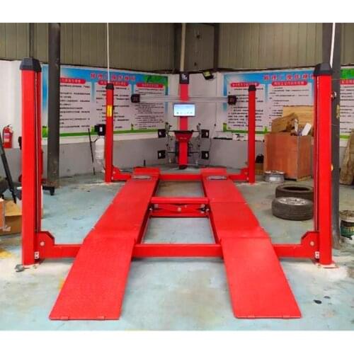 Hot Sale 3D Wheel Alignment Machine with 4 Post Car Lift