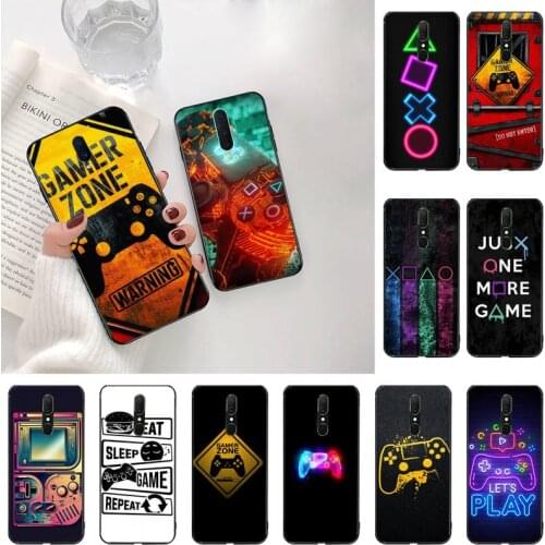 Game console gamer zone Phone Case For Oppo A5 A9 2020 Reno2 z Renoace 3pro A73S A71 F11