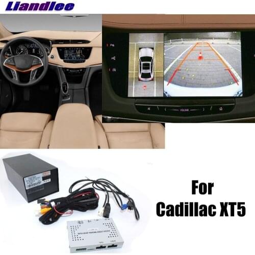 Liandlee Car Parking Camera Interface Reverse Back Up Camera Kits For Cadillac XT5 Display Upgrade