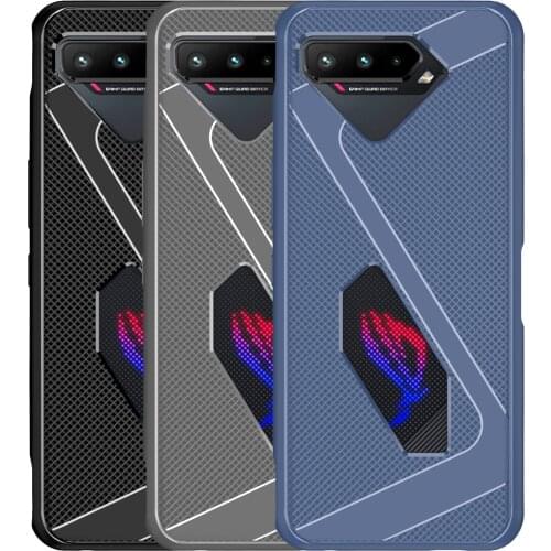 Matte Frosted Anti-Skid Case For Asus ROG Phone 5 ROG 5 Anti fingerprint Anti-slip shell Cover For ROG Phone 3 Strix