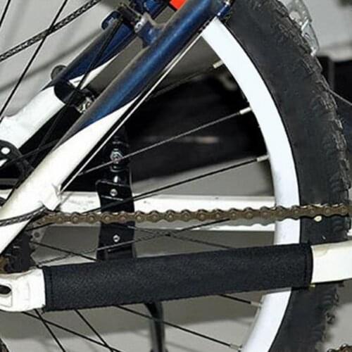 2Pcs Chainstay Protector Pads Anti-scratch Protection Neoprene Fabric Washable Anti Dust Bike Guard Covers Pads Cycling Guard