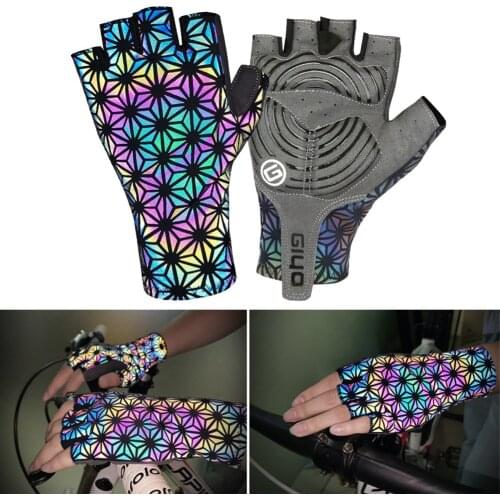 1pair Cycling Gloves Multifunctional Breathable Anti-slip Half Finger Gel Sports Gloves Mountain Bike Mtb Road Bike Equipment