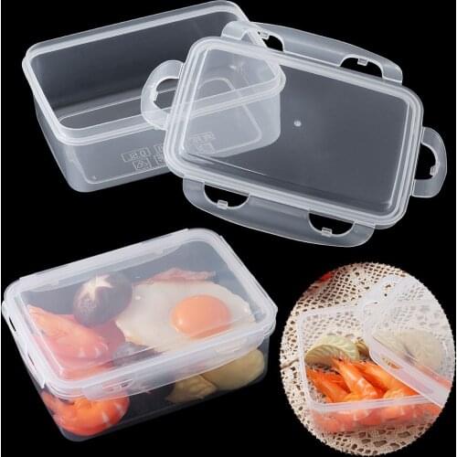 Outdoor Plastic Camping Tableware Kids School Dinnerware Picnic Snack Bento Box Meal Storage Container Prep Lunch Boxes