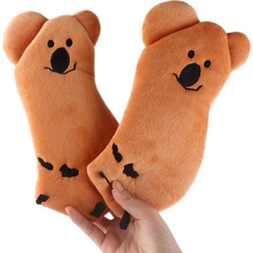 Plush Pencil Bag Cute Koala Storage Bag Pencil Case Brown Novelty High Quality Child Gift Stationery Box Office Students Supplie