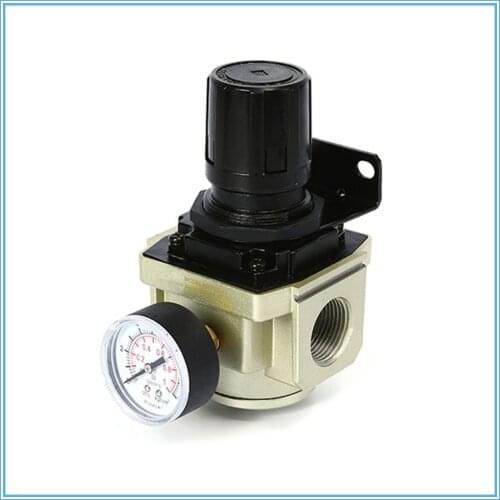 SMC Pneumatic Air Pressure Regulator AR2000-02 AR3000-03 AR4000-04 Thread 1/4 inch oil-water separator pressure reducing valve