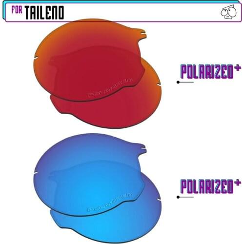 EZReplace Polarized Replacement Lenses for - Oakley Tailend Sunglasses - BlueP Plus-RedP Plus