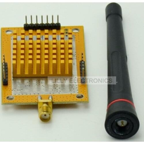 POWER-T2000-UTC4432 Wireless RF Transmission Module STM8L101 Si4432 433MHz 33dBm