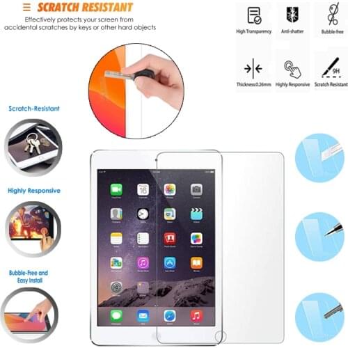 For Apple IPad Mini 5 A2124 A212/Mini 4 A1538 A1550 Transparent Protective Glass Eye Protection Anti-Fingerprint Tempered Film