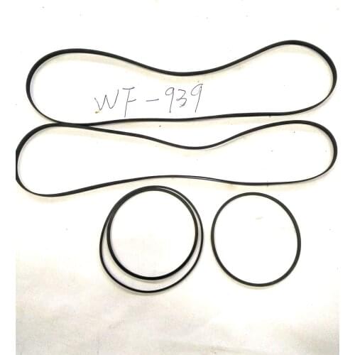 Tape recorder belt for Sharp WF-939 dual cassette deck audio player