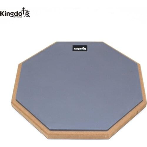 Kingdo cheapest practice drum 12" mute drum silence sound dumb drum