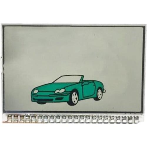 TZ-9010 Lcd Display Metal Pin for Russian 2 Way Car Alarm LCD Remote Control Key Fob Chain Tomahawk Tz-9010 TZ9010 Keychain