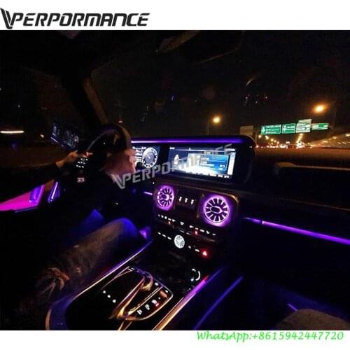 W463A Air vents Ambient Lights for W464 G500 G63 air outlet atmosphere light 64 colors 2019 year