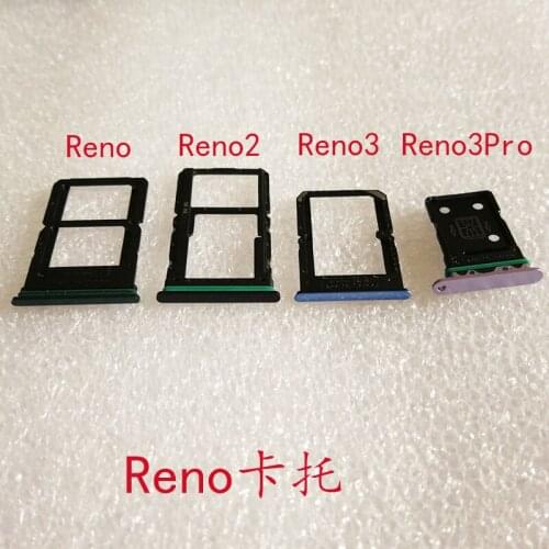 For OPPO Reno Reno2 Reno3 Reno3 Pro Reno4 Sim card slot mobile phone card holder SIM card holder