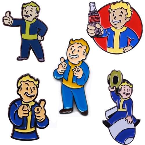 K2997 Game Hard Enamel Pins Badge Brooch Backpack Bag Collar Lapel Decoration Fashion Jewelry Collection Gifts