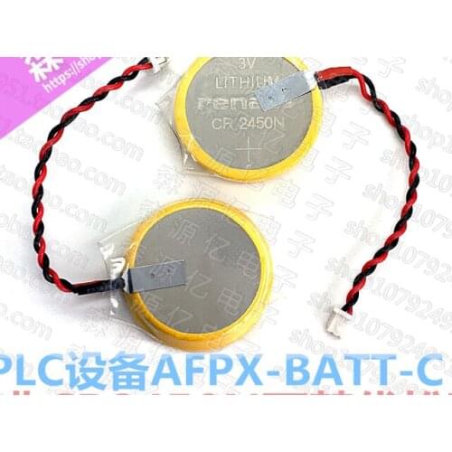 1PCS 3v Cr2450n Cr 2450 Li-ion Batteries Button Cell Coin Battery ECR2450 CR2450N 5029LC For AFPX-BATT FP-X Series PLC Batteries