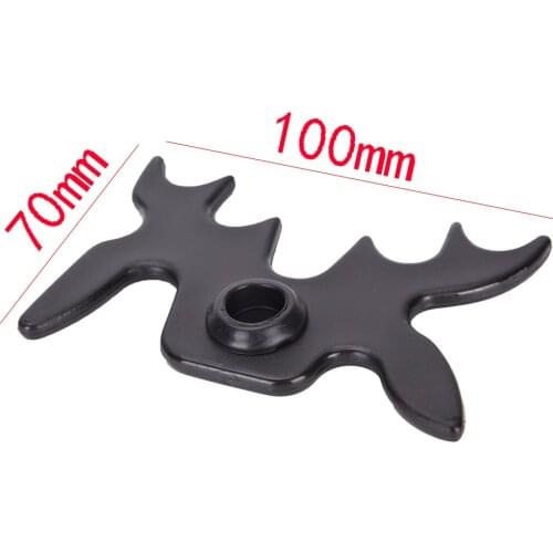 1PCS Head Billiards Cross Antlers Rod Holder Snooker Billiards Cue Rack Bridge Pool Cue Stick Frame Pole Rack Rod Accessory