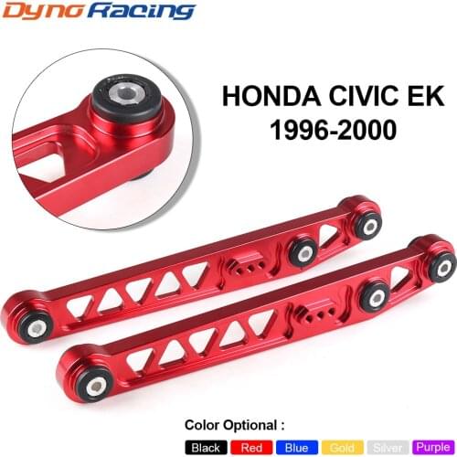 2PCS Rear Lower Control Arm Subframe Brace Tie Bar Arms ASR Kit For Honda for Civic 96-00 EX SI JDM LCA EK EM