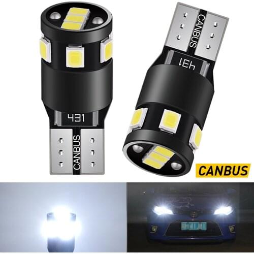 2pcs T10 W5W LED Canbus Bulbs 194 168 Car Parking Position Lights Interior Lamps For VW Polo Passat b5 b6 CC Golf 4 5 6 7 Jetta