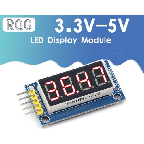4 Bits Digital Tube LED Display Module Four Serial for Arduino 595 Driver