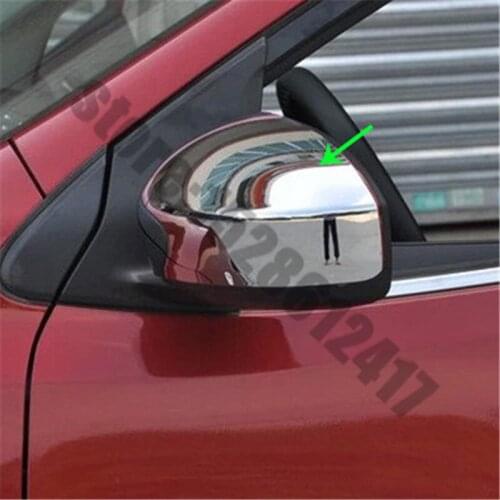 For Nissan Tiida 2011-2015 ABS Chrome Rearview mirror cover Trim/Rearview mirror Decoration Car styling