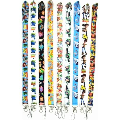 Lanyard anime cute cartoon neck strap key lanyard ID card gym phone with USB ID holder DIY sling lasso