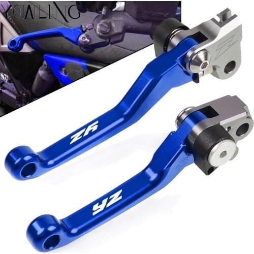 Motorbike CNC Aluminum Folding Handle Brake Clutch Lever FOR Yamaha YZ80 YZ85 YZ125 YZ250 YZ250F YZ426F YZ450F YZ250X YZ250FX