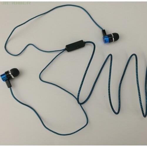 3.5mm In-Ear earphones with mic sell by factory for mp3 phone for Travel/school/bus/outdoors wholesale 500pcs