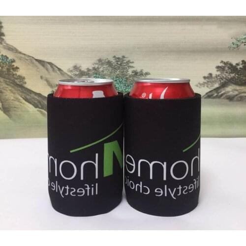 300pcs/lot Custom Stubby Holder Neoprene Beer Bottle Cooler For Bars Thermos Insulated Bag Waterproof Ice Packs Beer Can Cover