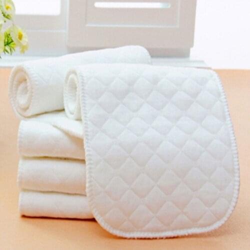 2016 NEW 30pcs New Reusable 100% cotton soft and Breathable Baby Modern cloth diaper Nappy Liners inserts EWD2142