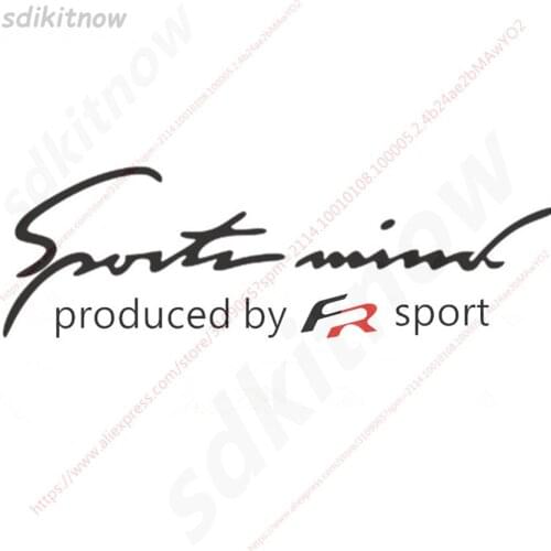 New 28x10cm Spain FR Car Styling Sticker Windows Body Sports Decal Auto Styling For Seat Leon Cupra Ibiza Altea Exeo