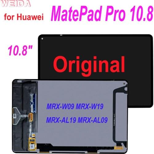 Original 10.8" LCD for Huawei MatePad Pro 10.8 5G MRX-W09 MRX-W19 MRX-AL19 MRX-AL09 LCD Display Touch Screen Digitizer Assembly