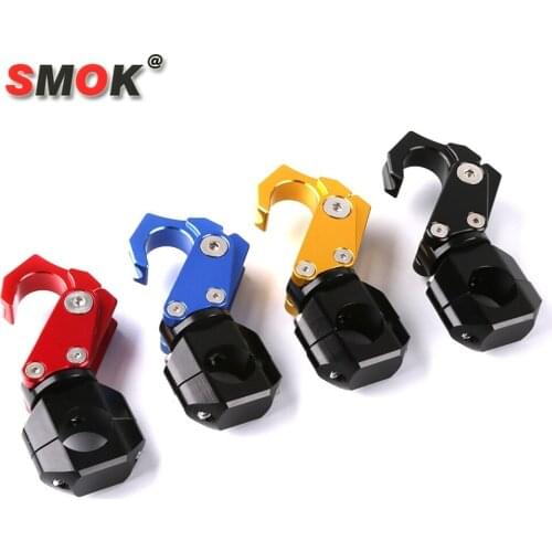 SMOK 22mm Handlebar For amaha BWS R Nmax 155 Aerox NVX 155 Honda PCX 125 150 X-ADV YKawasaki ER6N ER4N Universal Motorcycle Hook