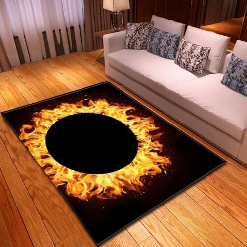 Modern Creative Geometric Pattern 3D Carpets For Living Room Bedroom Area Rugs And Carpet Big Antiskid Floor Size Mats Tea Table