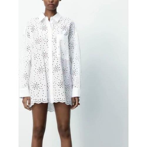 Thinkingfish Womens White Shirts