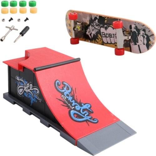Type C New Skate Park Ramp Parts for Fingerboard Finger Skateboards Ultimate Parks Mini Hoverboard