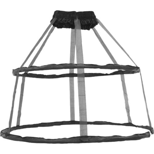 Womens Wedding Ball Gown Dress Petticoat Crinoline Underskirt 2 Hoops Cage