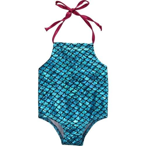 2018 Cute Baby Girl Kids Sleeveless Bikini Swimwuit Swimwear Bathing Suit Costume Beachwear Size 1-7T
