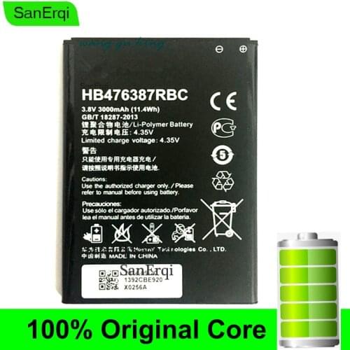 HB476387RBC For Huawei honor 3X battery G750 B199 Phone battery 3800mAh SanErqi